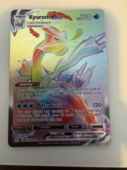 Kyurem VMAX 197/196 - Rainbow Rare - Lost Origin - Pokemon TCG - Image 1