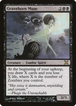 Graveborn Muse [Tenth Edition] Magic MTG - Image 1
