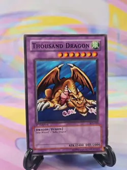 Yu-Gi-Oh TCG Card | Thousand Dragon 1st Edition SDJ-023 - Image 1