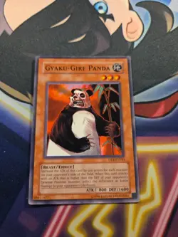 Gyaku-Gire Panda DR1 LP Yugioh Trading Card Classic - Image 1