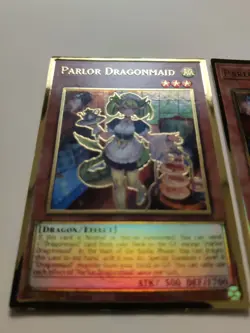 2x Parlor Dragonmaid MAGO-EN023 Gold Rare 1st Edition LP - Image 2