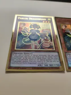 2x Parlor Dragonmaid MAGO-EN023 Gold Rare 1st Edition LP - Image 3
