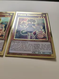2x Parlor Dragonmaid MAGO-EN023 Gold Rare 1st Edition LP - Image 5