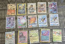Pokemon Card Collection Featuring Promos, VMAX, V, GX, EX, and VSTAR Cards - Image 1