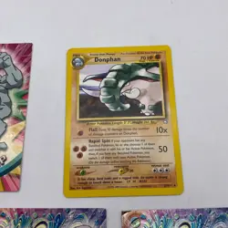 Pokemon card lot five cards 49 Venomoth Machamp Sandshrew - Image 4