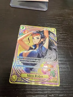 Bandai One Piece CCG Nico Robin EB03-055 SP Character Card 7 Cost 8000 Power - Image 3