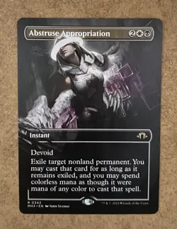 Abstruse Appropriation (Borderless) Modern Horizons 3 - NM MTG - Image 1