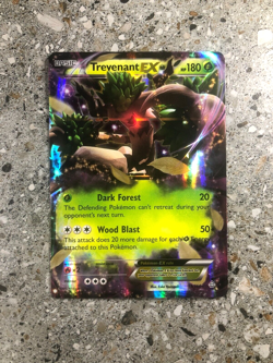Pokemon TCG Cards Trevenant EX 19/160 Primal Clash Ultra Rare Holo NM-M - Image 1