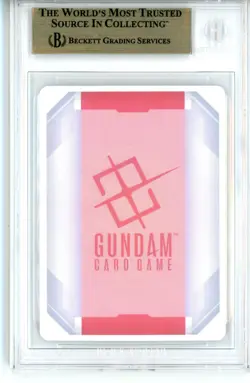 BGS GEM MINT 9.5 Gundam Card Game Resource R-005 C+ Gundam Newtype Rising 2025 - Image 2