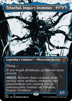 Tekuthal, Inquiry Dominus (Showcase) -Foil Light Play MTG - Image 1