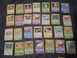 Pokemon TCG Card Lot of 90 (Vintage) BASE ONLY MP-NM. 21 Energy/19 Trainer Card - Image 2