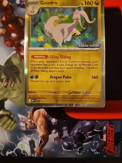 Chaos Rising Pre Release Stamp Promo Goodra. Sealed 40 Card Deck - Image 1