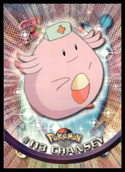Pokemon Cards Chansey #113 Topps Trading Cards Series 2 NM *4 - Image 1