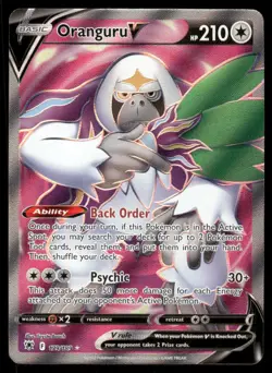 Pokemon Cards Oranguru V 179/189 Astral Radiance Ultra Rare NM - Image 1