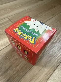Pokemon 23k Gold-Plated TOGEPI Trading Card New Sealed W/Box By Burger King 1999 - Image 1