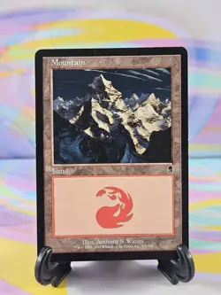 Magic the Gathering MTG Odyssey 2001 Card | Mountain 343/350 - Image 1