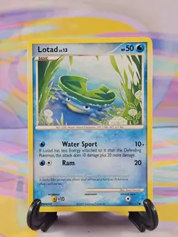Pokemon TCG Secret Wonders Card | Lotad Lv. 13 92/132 Common - Image 1