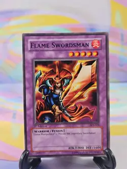 Yu-Gi-Oh TCG Card | Flame Swordsman 1st Edition SDJ-024 - Image 1