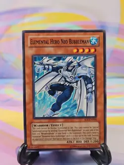 Yu-Gi-Oh TCG Card | Elemental Hero Neo Bubbleman SOI-EN004 - Image 1