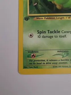 Caterpie 53/75 1st Edition - Neo Discovery Pokemon Card TCG - Image 2