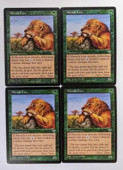 Mtenda Lion - MTG - Mirage - Green (4 Cards) L2 - Fast Shipping - Image 1