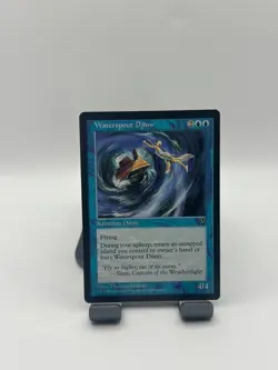 MTG, Waterspout Djinn $3 ORDER MIN NM Visions Regular - Image 1