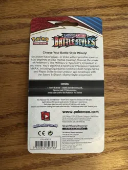 Pokemon Battle Styles Blister - Charmander SWSH092 Brand New Factory Sealed - Image 2