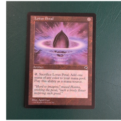 Wizards of the Coast Lotus Petal MTG Artifact Tempest Common 1997 April Lee - Image 1