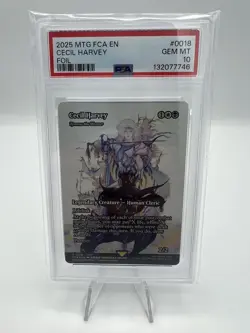 MTG Final Fantasy Cecil Harvey Showcase Through The Ages Foil PSA 10 - Image 1
