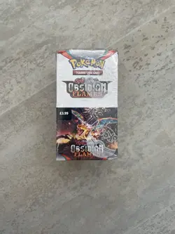 Pokemon Obsidian Flames Half Booster Box (18 Packs) NEW & SEALED - Image 1