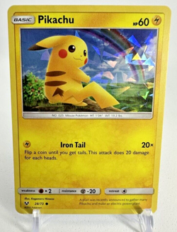 Pokemon Pikachu - 28/73 (Cracked Ice Holo) - Deck Exclusives (PR) - Image 1