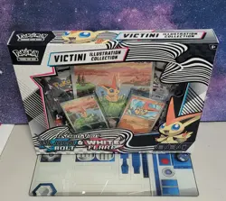 Pokemon TCG Black Bolt & White Flare Unova Victini Illustration Collection Box - Image 2