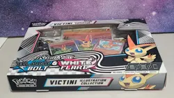 Pokemon TCG Black Bolt & White Flare Unova Victini Illustration Collection Box - Image 3
