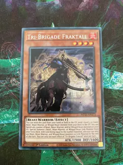 MP21-EN171 Tri-Brigade Fraktall Prismatic Secret Rare 1st Edition NM yugioh - Image 1