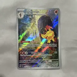 The Pokemon Company Pokemon TCG Armarouge 203/198 SV01 IR FA Holo EN 130HP - Image 1