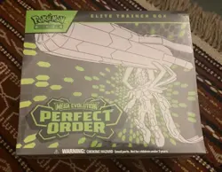 Pokemon TCG Perfect Order ETB Elite Trainer Box Factory Sealed - Image 1