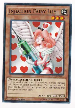 Injection Fairy Lily YS14-ENA07 Common 1st Edition YUGIOH LP - Image 1