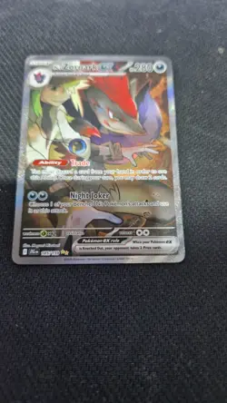 N's Zoroark EX 185/159 Journey Together Special Illustration rare Pokemon TCG - Image 2