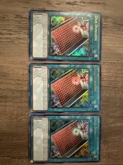 3x Dice Dungeon 1st Edition Ultra Rare BLCR-EN005 Yu-Gi-Oh! - Image 1