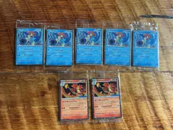 X7 Pokemon TCG Keldeo And Delphox Chaos Rising 019/086 013/086 Stamped PROMO - Image 1