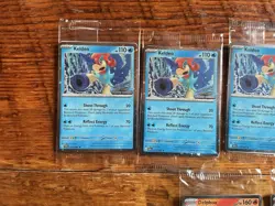 X7 Pokemon TCG Keldeo And Delphox Chaos Rising 019/086 013/086 Stamped PROMO - Image 2