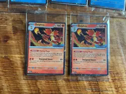 X7 Pokemon TCG Keldeo And Delphox Chaos Rising 019/086 013/086 Stamped PROMO - Image 4