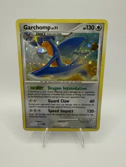 Garchomp 5/147 Platinum Supreme Victors Holo Rare Pokemon Card MP+/LP- - Image 1