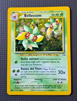 Pokemon Card Bellossom Holo 3/111 Neo Genesis Italian ITA NM - Image 1