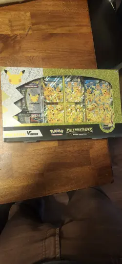 Sealed 2021 Pokemon Celebrations Pikachu V‑Union special collection box - Image 1