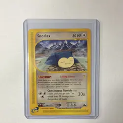 The Pokemon Company Skyridge Snorlax 100/144 Regular Common English Basic 80 - Image 1