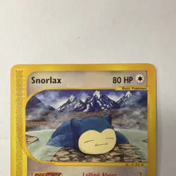 The Pokemon Company Skyridge Snorlax 100/144 Regular Common English Basic 80 - Image 4
