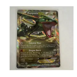 Pokemon Rayquaza EX 85/124 Dragons Exalted Ultra Rare Holo EN 2012 - Image 1