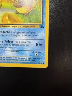 Pokemon TCG Psyduck 53/62 1st Edition Fossil Set Regular Card WOTC 1999 - Image 5