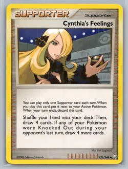 Cynthia's Feelings 131/146 Uncommon Legends Awakened Pokemon Lightly Played - Image 1